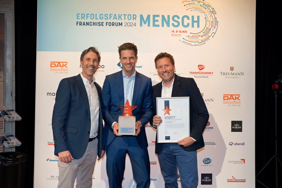 E-Motion E-Bike Gruppe gewinnt Franchise Award 2024