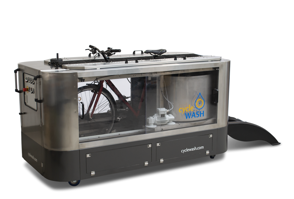 Cyclewash startet Vertrieb von Fahrradwaschanlage